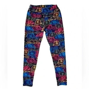 LuLaRoe Bicycle Leggings One Size Colorful